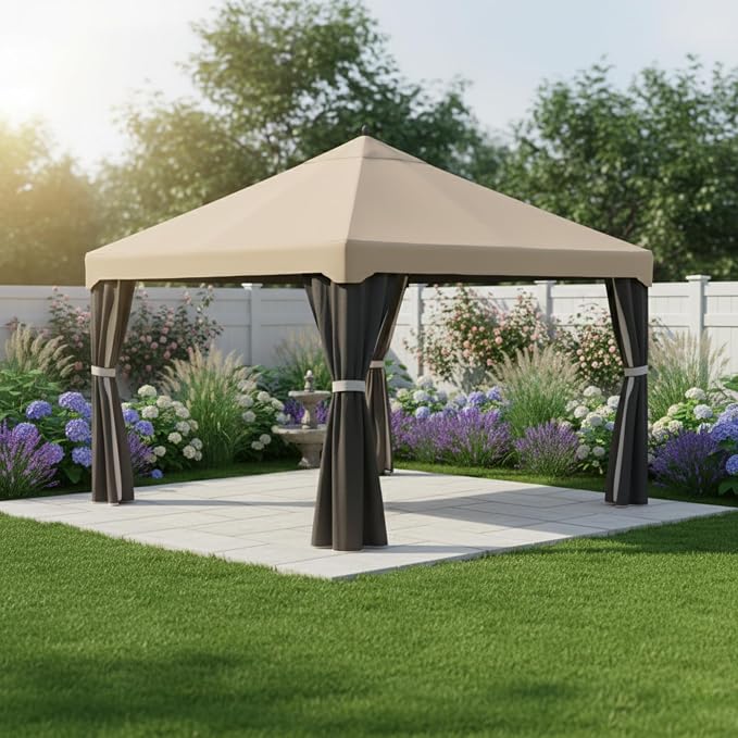 Garden Winds Reinforced RipLock 350 Replacement Canopy Top Cover Compatible - Image 2