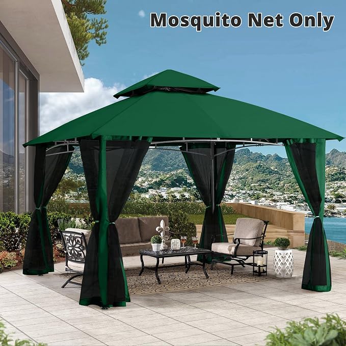 MASTERCANOPY Patio Gazebo Mosquito Netting Screen Walls - Image 8
