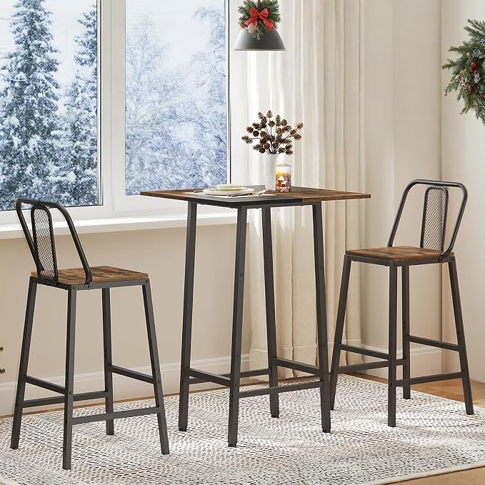 Bar Table, Kitchen Dining Table, Bar Counter Height Table, Pub Color Matching - Image 4
