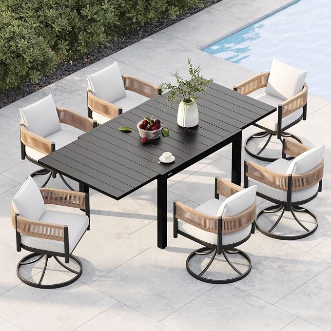 Grand patio 7-Piece Outdoor Dining Set by GrandPatio
