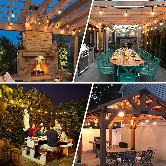BRIMAX 12FT Outdoor String Lights - Image 6