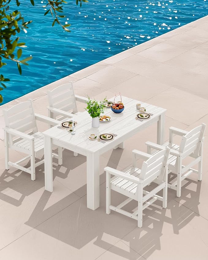 SERWALL Patio Dining Sets for 8, Outdoor Dining Sets for 8 Person - Image 8