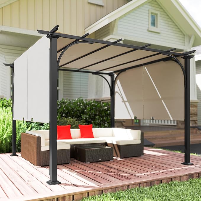 Outsunny 10' x 10' Patio Pergola - Image 9