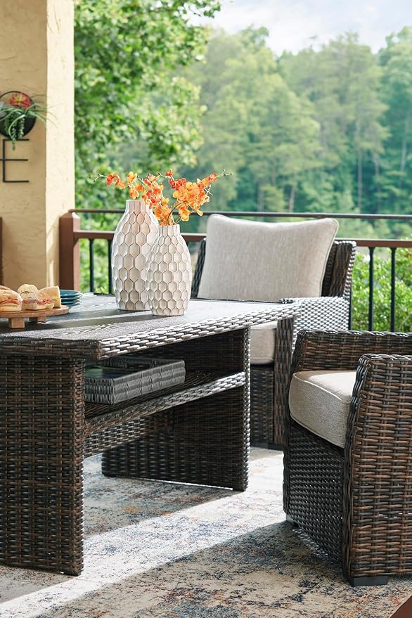 Signature Design by Ashley Brook Ranch Casual Outdoor Multi-use Table - Image 13