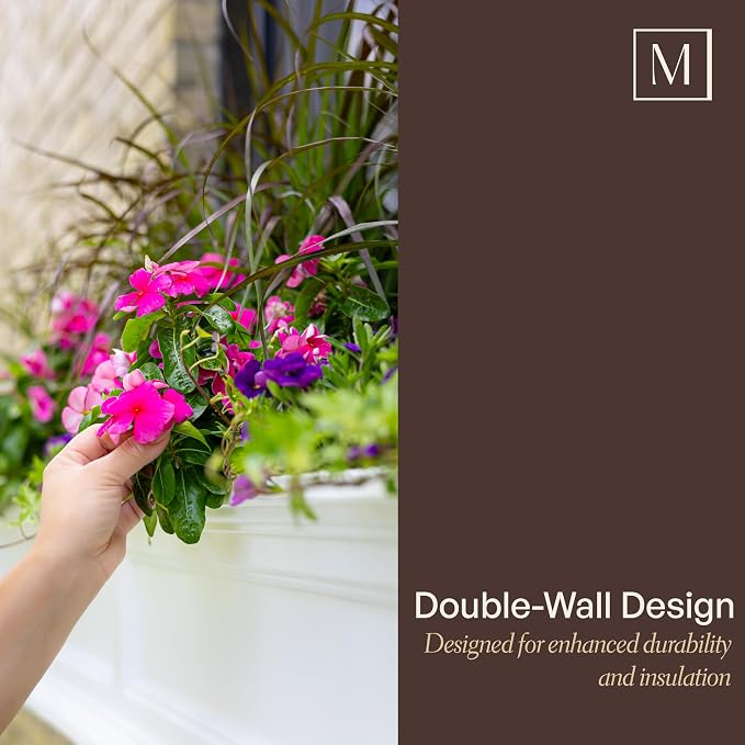 Mayne Fairview 3ft Durable Self Watering Window Box Planter - Image 6