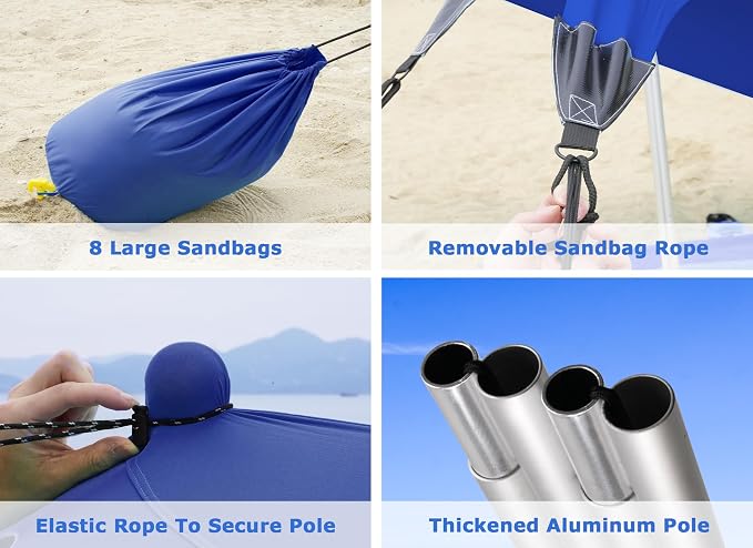Gorich Beach Tent Sun Shelter - Image 5