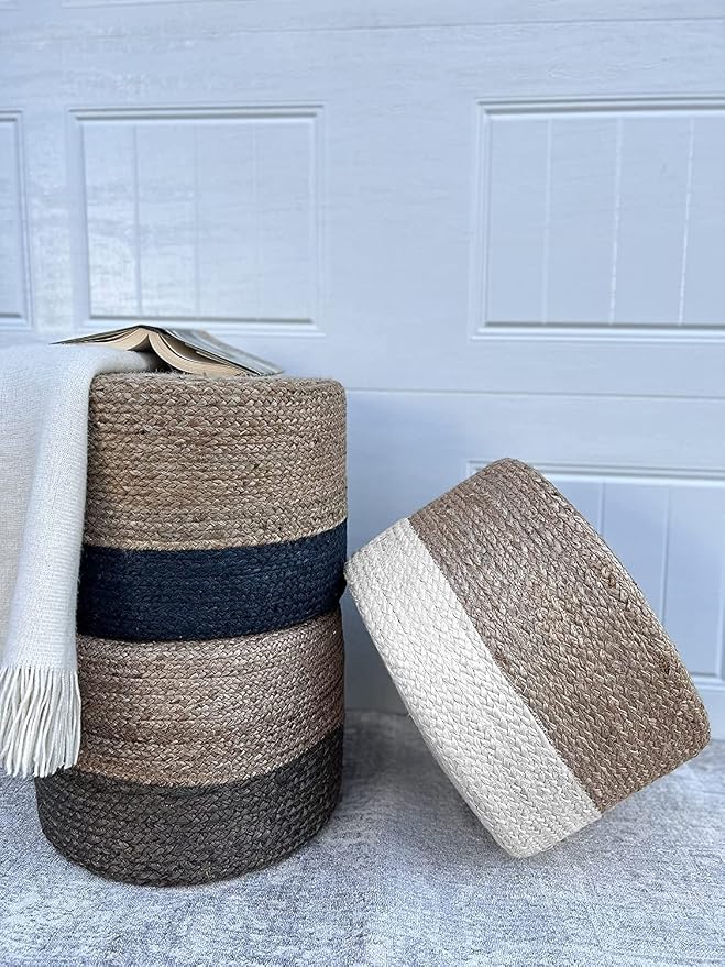 Scandilivin Homes Pouf Ottoman - Image 10
