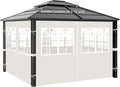 Gazebo Privacy Curtains 10' x 12' by Aonear