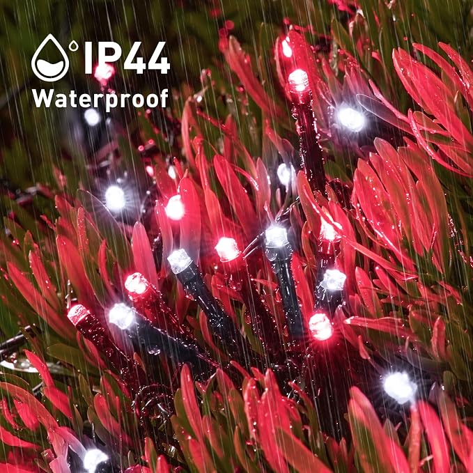 JMEXSUSS 2 Pack Solar String Lights Outdoor Waterproof, Total 400 LED 151FT - Image 7