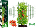 Legigo 8-Pack Tomato Cage for Garden Plant Support- Up to 48inch Garden Stakes by Legigo