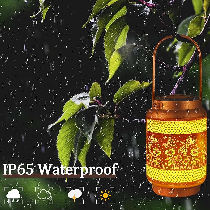 Solar Lanterns Outdoor Waterproof Birthday Gifts - Image 3