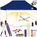 Tradesparker 10x15 Pop Up Canopy Tent, Commercial Movable Canopy by CommercialPopupCanopyRevolutionaryLightcurtainiSystem