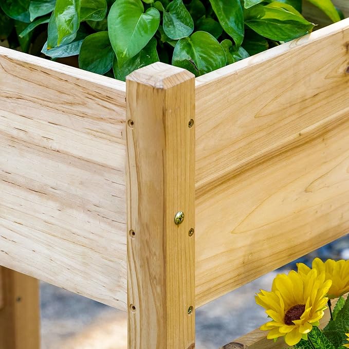 Outsunny Raised Garden Bed - Image 9