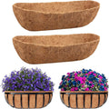 Riare 2 Pack 48 Inch Trough Coco Coir Liners by Riare