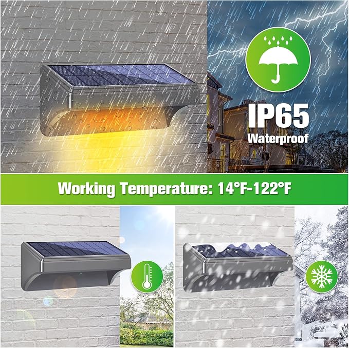 Bridika Solar Fence Lights - Image 5