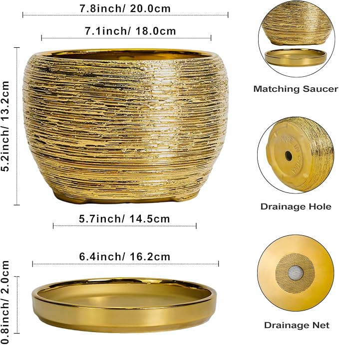 SQOWL Ceramic Flower Pot - Image 3