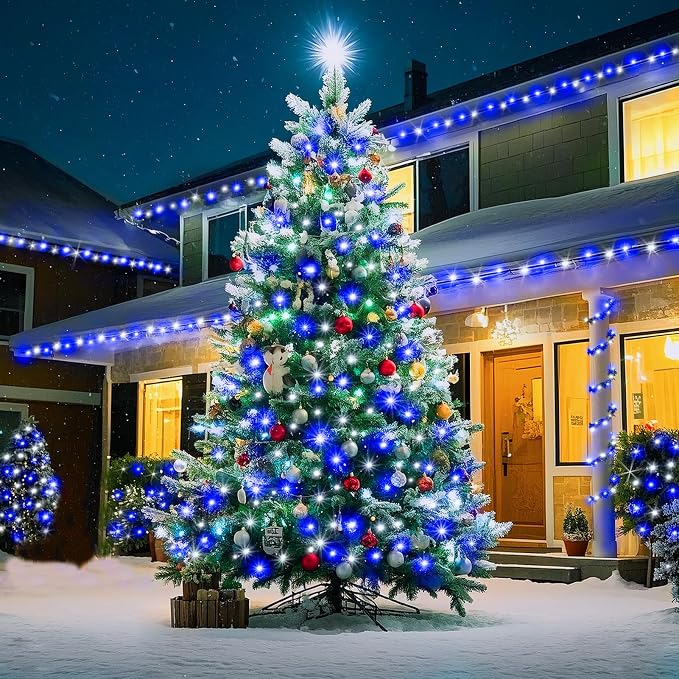 KNONEW 403FT 1000 LED Christmas Lights Outdoor String Light - Image 3