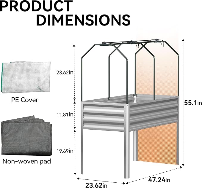 Galvanized Raised Garden Bed - Image 3