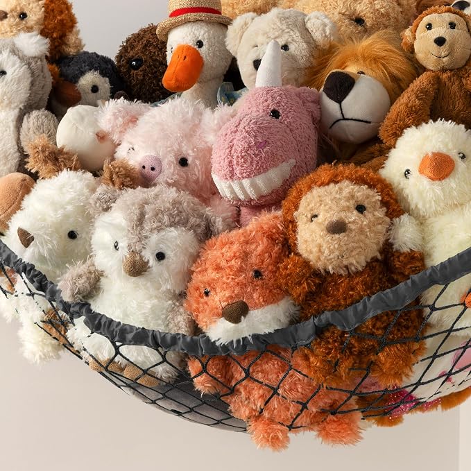 Stuffed Animal Storage Hammock Net Corner - Image 6