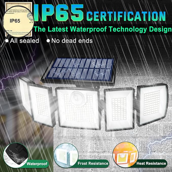 Solar Lights Outdoor Waterproof Motion Sensor - Image 6