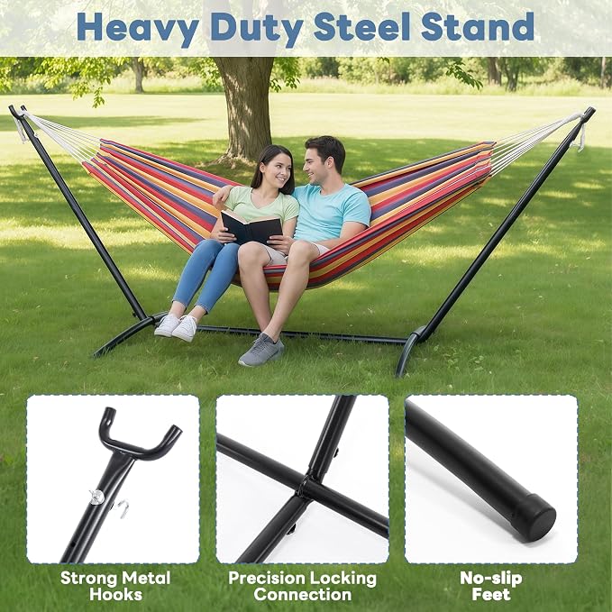 DUMOS Hammock Stand Only, Heavy Duty Hammock Stands - Image 4