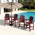 KINGYES Tall Adirondack Chair Set of 4 by KINGYES
