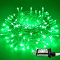JMEXSUSS Green St Patricks Day Lights Indoor Outdoor Clear Wire, 200 LED Green by JMEXSUSS