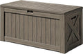 Greesum 120 Gallon Deck Box, Resin Outdoor Storage Container by BuynowfromGreesum