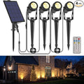 B-right Solar Spot Lights Outdoor, 8 Modes IP65 Waterproof Solar Powered Garden by B-right