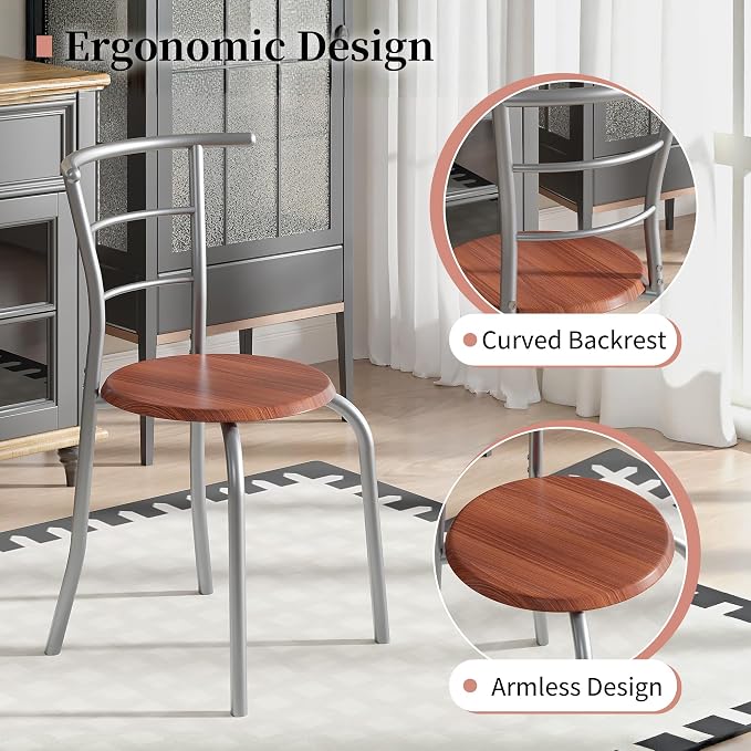 VECELO 3-Piece Dining Table Set - Image 4