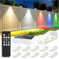 Fence Lights Solar Powered by JOFIOS