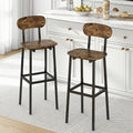 GILLAS Set of 2 Bar Stools, Modern Bar Stool by GILLAS