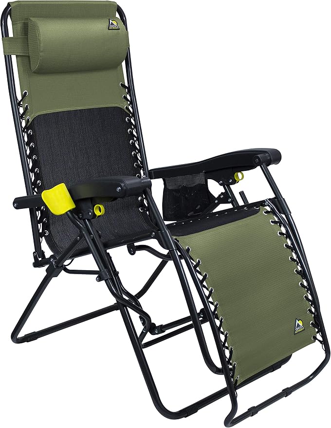 GCI Outdoor FreeForm Zero Gravity Chair, Loden Green - Image 4