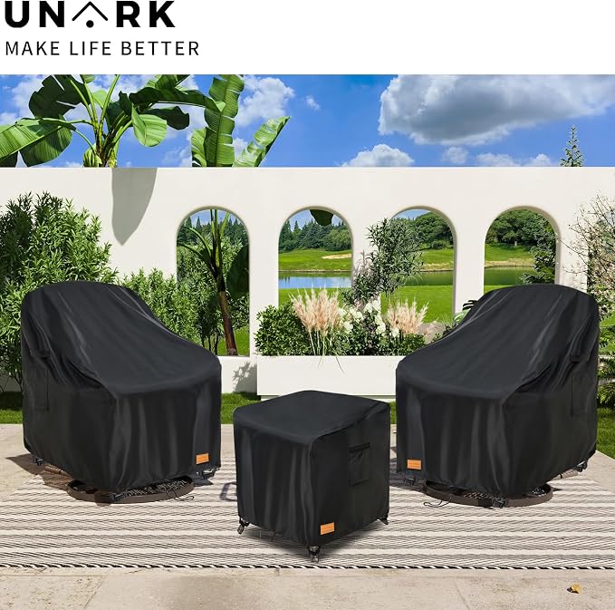 Patio Wicker Side Table Cover, Suitable - Image 8