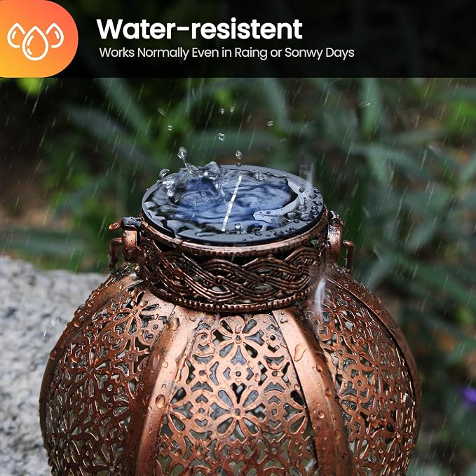 4 Pack Solar Light Replacement Top, 2.76 Inch Waterproof Solar Lantern Light - Image 6