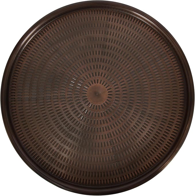Kate and Laurel Mahdavi Modern Round Outdoor Coffee Table; 25 x 25 x 16; - Image 8