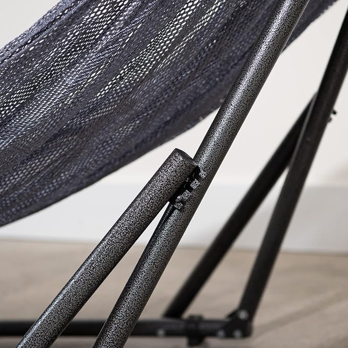 Best Home Fashion Hammock with Collapsible Steel Stand 450 lbs Capacity & - Image 6