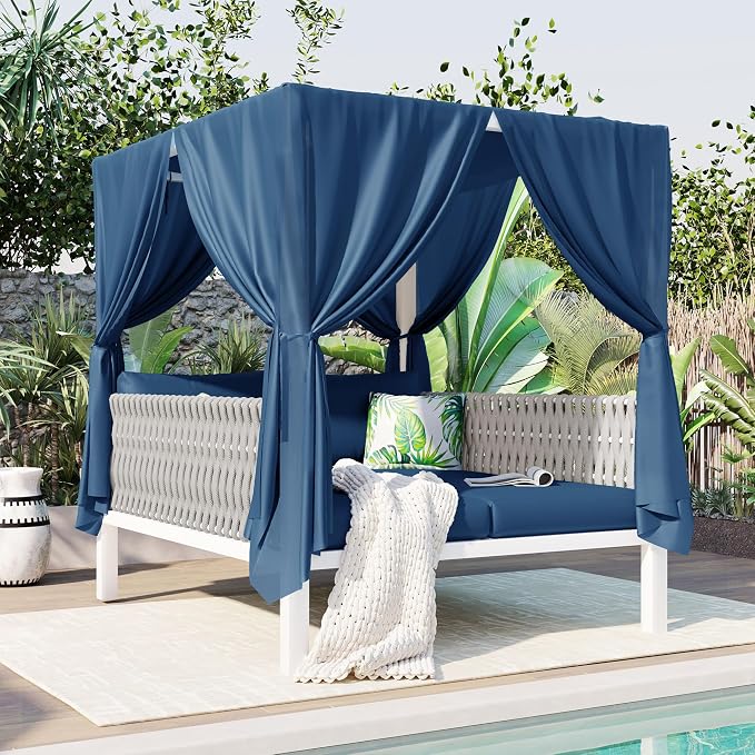 Outdoor Patio Sunbed Lounger by Merax
