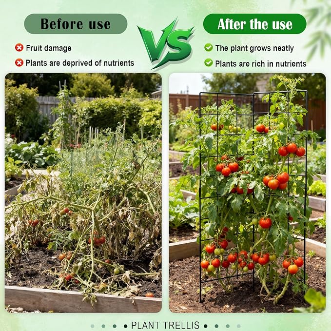 59" H x 31" L Foldable Cucumber Trellis - Image 5