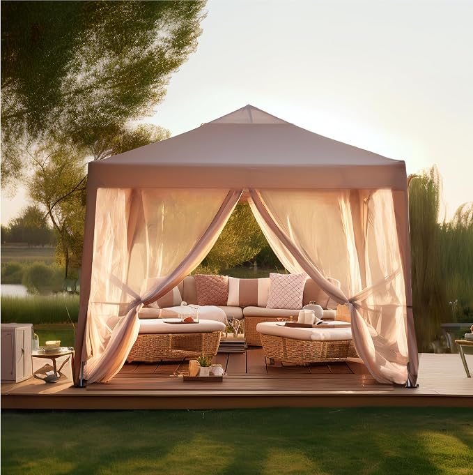 PHI VILLA 10 x 10 Pop Up Canopy Tent - Image 3