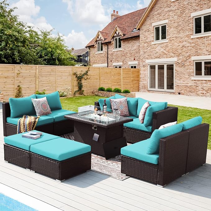 NICESOUL Large Outdoor Patio Furniture Set - Image 3