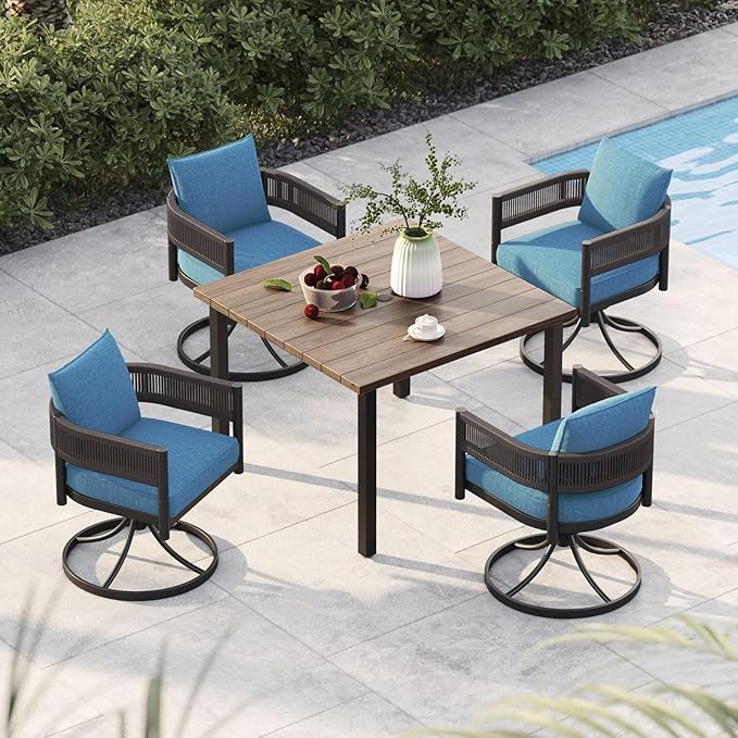 Grand patio 5-Piece Outdoor Dining Set by GrandPatio