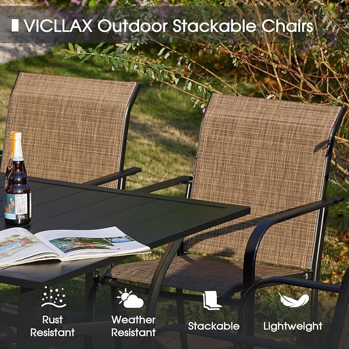 VICLLAX 5 Pieces Patio Dining Set - Image 6
