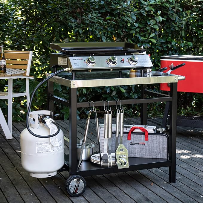 Royal Gourmet Dining Cart Table - Image 9