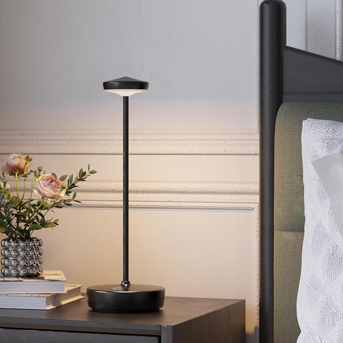 Cordless LED Table Lamp, Rechargeable 5000mAh Battery - Image 4