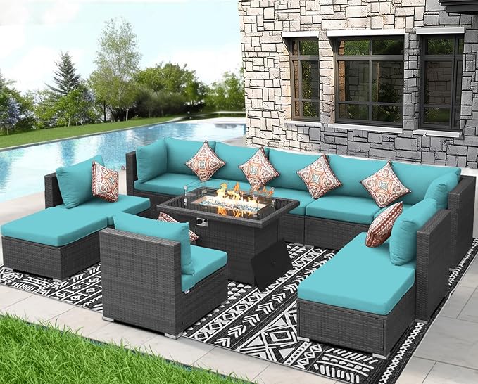NICESOUL 11 Piece Outdoor Furniture Sets - Image 2