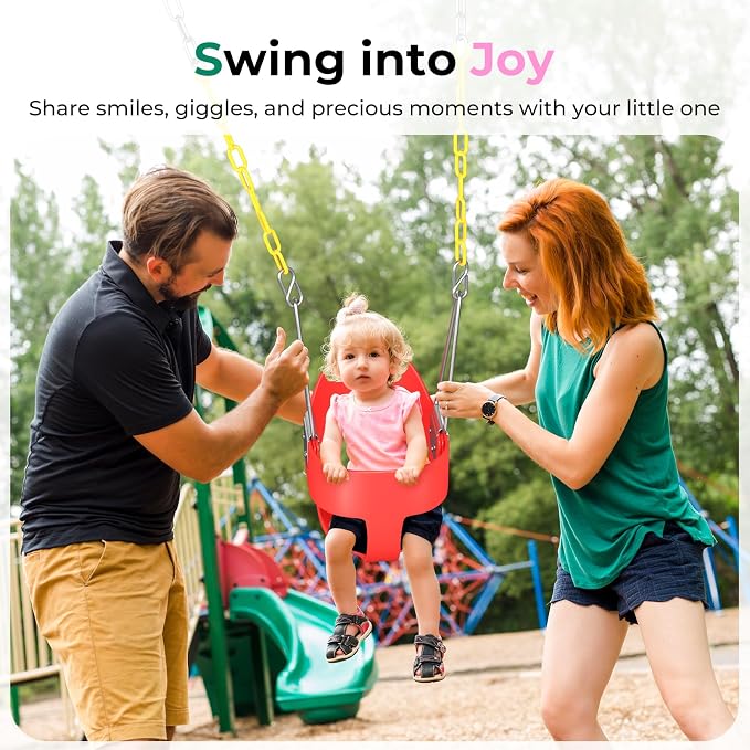 DECORLIFE Toddler Swing - Image 7