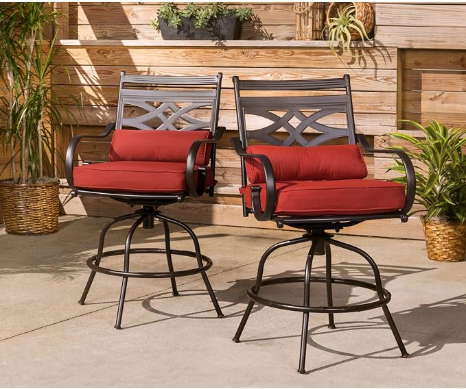 Hanover Montclair Outdoor Patio Conversation Set - Image 3