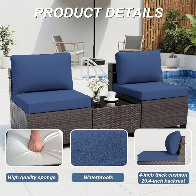 ALAULM Patio Furniture Set - Image 2