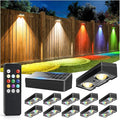 Fence Lights Solar Powered by JOFIOS